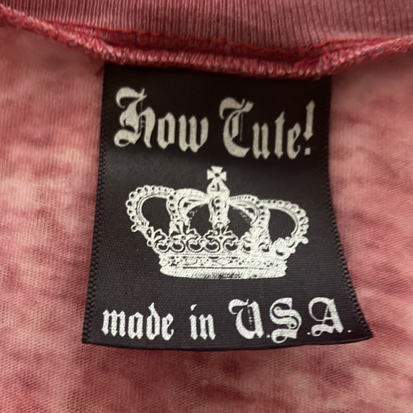 HOW CUTE! PINK COWBOY BOOTS AND FLOWERS RHINESTONES T-SHIRT SIZE M - Picture 7 of 9